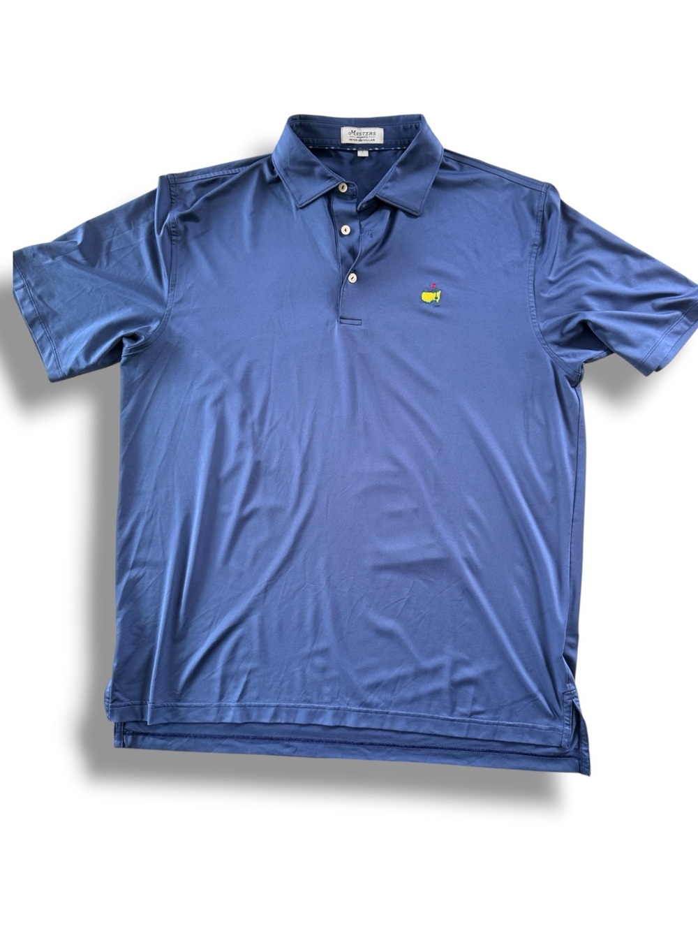 Peter Millar Masters Golf Polo Augusta Blue Size Large
